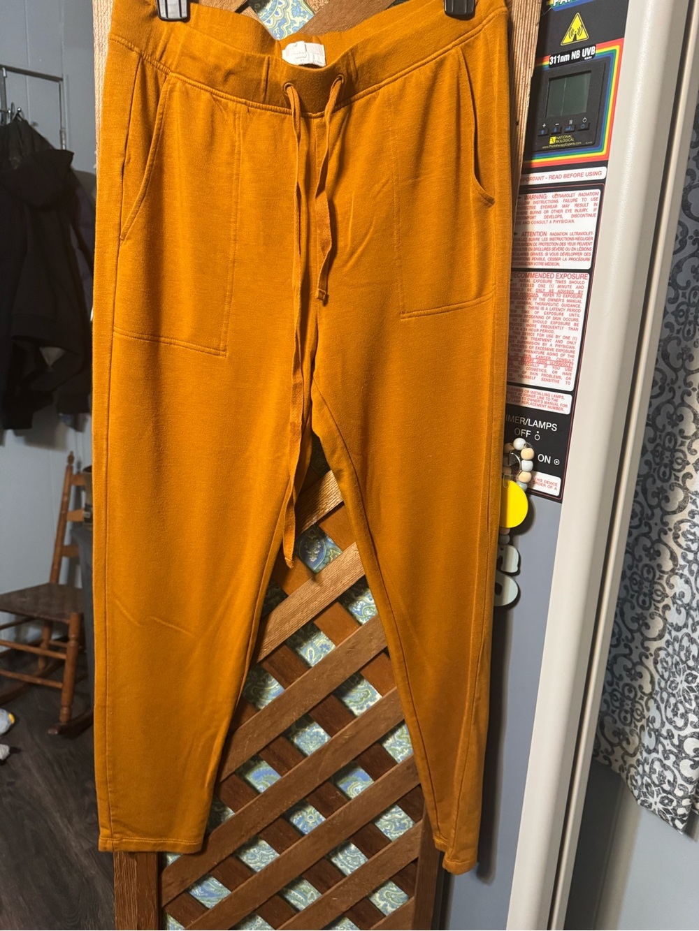Lou & Grey Ochre Drawstring Pocket Joggers